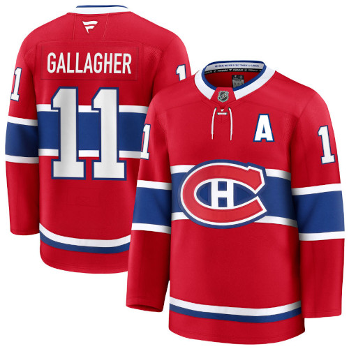 Brendan Gallagher Montreal Canadiens Fanatics Home Premium Jersey