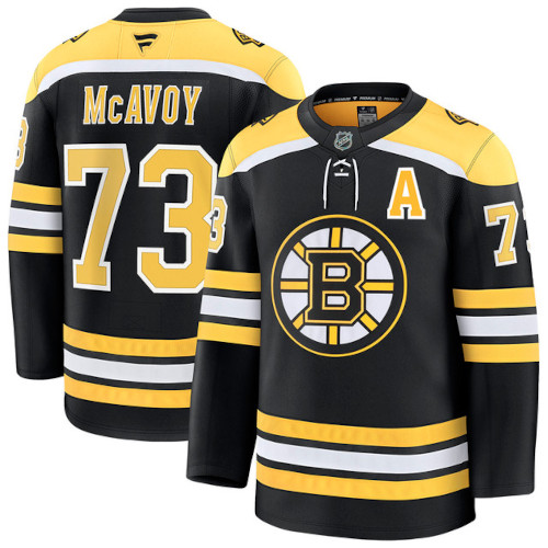 Charlie McAvoy Boston Bruins Fanatics Home Premium Jersey