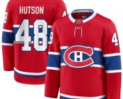 Lane Hutson Montreal Canadiens Fanatics Home Premium Jersey