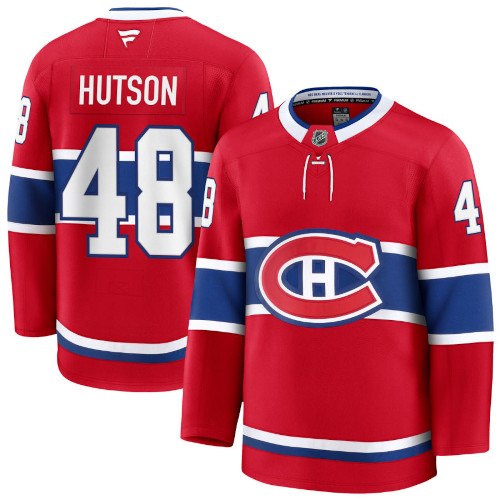 Lane Hutson Montreal Canadiens Fanatics Home Premium Jersey