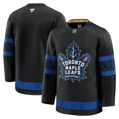 Toronto Maple Leafs Fanatics Black Alternate Premium Jersey